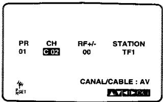 TOSHIBA SE34 - Annuler les stations TV - 2
