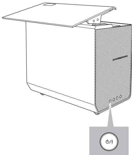 PANASONIC TX-100FP1E - Appuyez sur le bouton de mise sous/hors tension de la télécommande ou du projecteur et placez-le sur OFF. - 2
