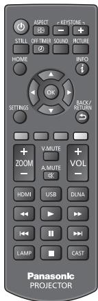 PANASONIC TX-100FP1E - Vérification des accessoires - 1