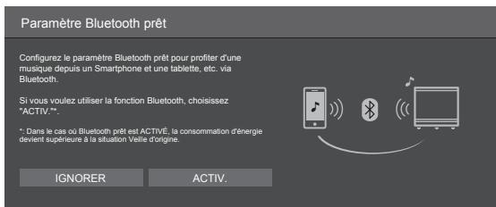 PANASONIC TX-100FP1E - Sélectionnez [ACTIV.] à l'aide des boutons ◀▶. - 1