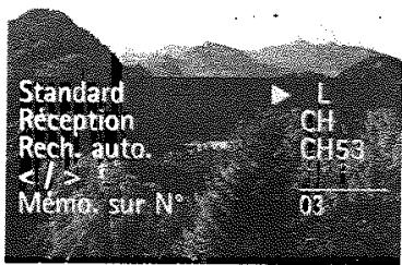 THOMSON VHT 6300 / 6310 - Nouvelle chaîne ou chaîne cryptée - 1