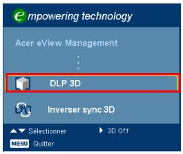 ACER P1341 - Configuration d'un environnement 3D - 2