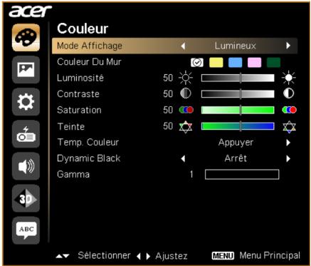 ACER P1341 - Couleur - 1