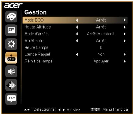 ACER P1341 - Gestion - 1