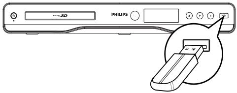 PHILIPS BDP5180 - Lecture à partir d'un périphérique USB - 1