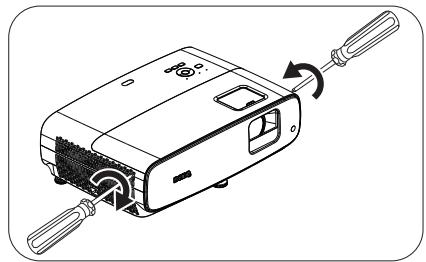 BENQ RY980HEU - Remplacement de la lampe - 15
