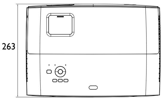 BENQ RY980HEU - Dimensions - 1