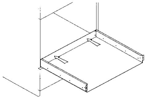 AEG PE8038A - Composants pour l'installation du TIROIR (en OPTION) - 2
