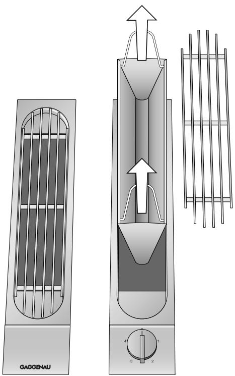 GAGGENAU VL 041 134 - Dépose et pose des filtres à graisse métal - 1
