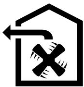 GAGGENAU VL 041 134 - Mode d'évacuation - 1