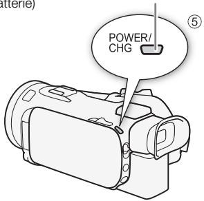 CANON LEGRIA HF G26 - Charge de la batterie d'alimentation - 3