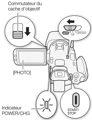 CANON LEGRIA HF G26 - Pour enregistrer une séquence vidéo - 1