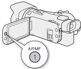 CANON LEGRIA HF G26 - Mise au point automatique - 1