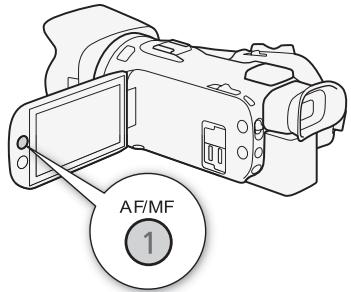 CANON LEGRIA HF G26 - Mise au point automatique - 1