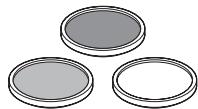 CANON LEGRIA HF G26 - Filtre protecteur 58 mm, Filtre ND4L 58 mm, Filtre ND8L 58 mm - 1