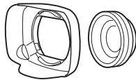 CANON LEGRIA HF G26 - Complément grand-angle WA-H58 - 1
