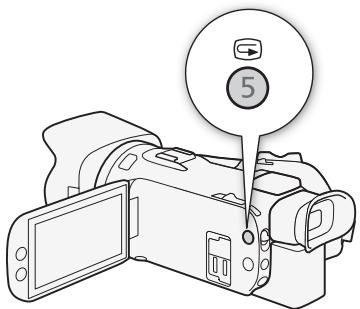 CANON LEGRIA HF G26 - Contrôle de la dernière scène enregistrée - 1