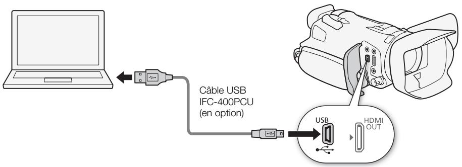 CANON LEGRIA HF G26 - Transfert de séquences vidéo sur l'ordinateur - 1