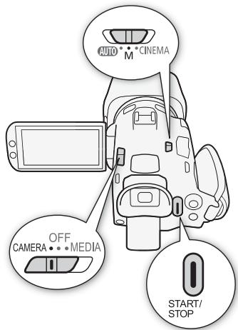 CANON LEGRIA HF G26 - Enregistrement en mode M (manuel) - 1