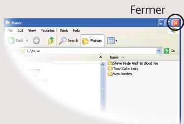 ARCHOS 2 VISION 86B - Deconnecter l'archos d'un ordinateur - 1