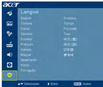 ACER X1210K - Minuteur - 2