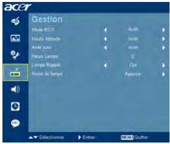 ACER X1210K - Gestion - 1