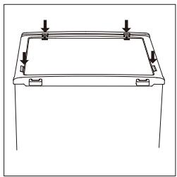 PROLINE PLC 283 WD SL - CHANGEMENT DU SENS D'OUVERTURE DES PORTES - 12