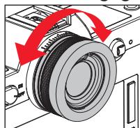 LEICA SL2 - Molette de réglage des dioptries - 1