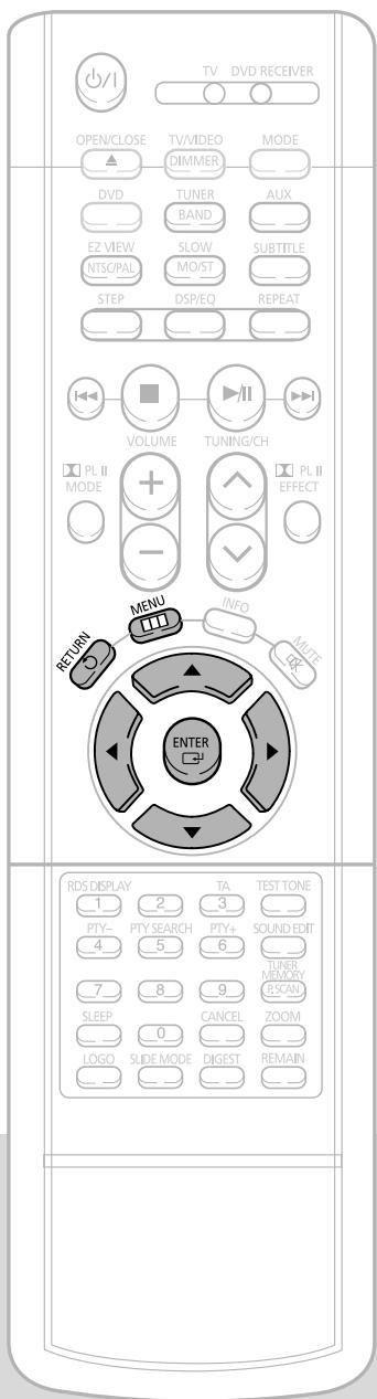 SAMSUNG HT-DS 400 ARG - Configuration de la langue - 1