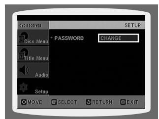 SAMSUNG HT-DS 400 ARG - Configuration du mot de passer - 5