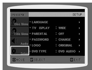 SAMSUNG HT-DS 400 ARG - Configuration du mot de passer - 3