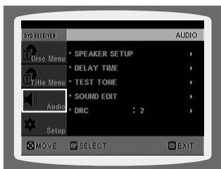 SAMSUNG HT-DS 400 ARG - Configuration du test de tonalité - 2