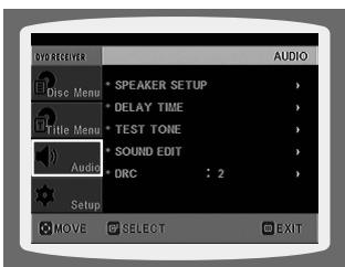 SAMSUNG HT-DS 400 ARG - Configuration du temps de retard - 3