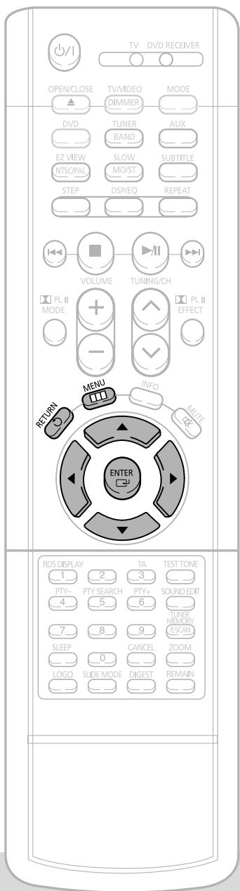 SAMSUNG HT-DS 400 ARG - Configuration du type de l'écran du téléviseur - 1