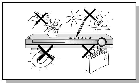 SAMSUNG HT-DS 400 ARG - Précautions - 5
