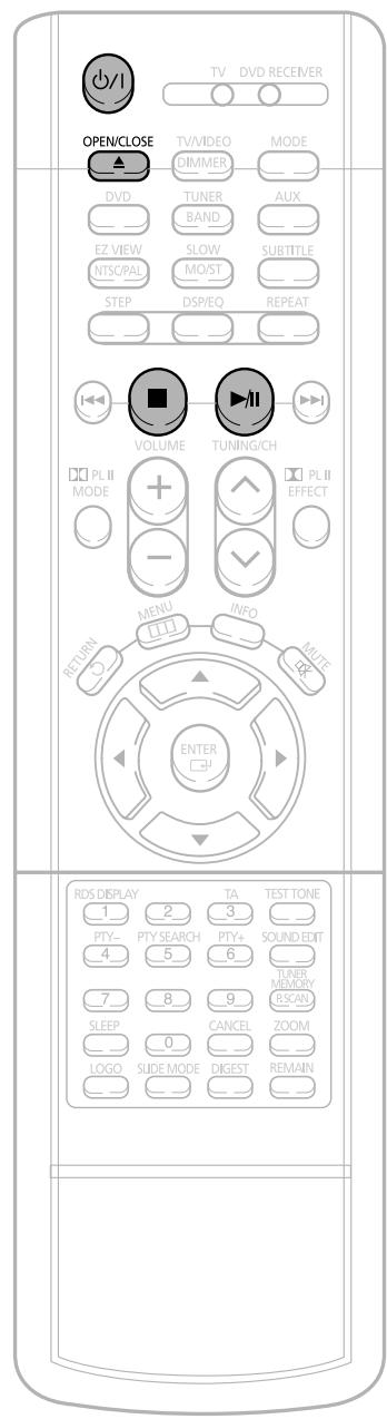 SAMSUNG HT-DS 400 ARG - Appuyez sur la touche STOP au cours de la lecture pour l'arrêté. - 1