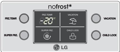 LG-GOLDSTAR GC-B3593BQAC - Congélateur - 1