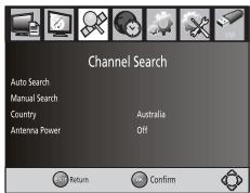 AKIRA DHB-B36HDMI - Recherche des Canaux - 1