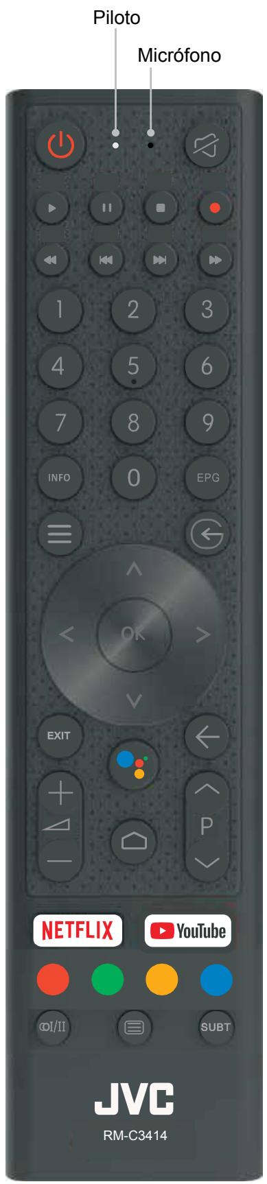 JVC LT-50FA110 - MANDO A DISTANCIA - 1