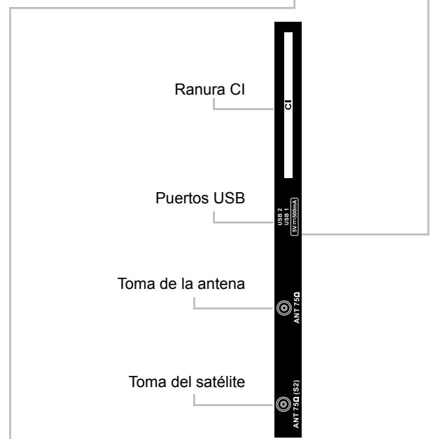 JVC LT-50FA110 - Montaje de la pata - 7