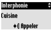 PHILIPS Onis 300 - Utiliser l'interphonie (si vous avez au moins 2 combinés) - 2