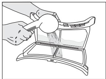 BEKO DPU8341X - Pour nettoyer le filtré : - 2