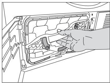 BEKO DPU8341X - Nettoyer le tiroir du filtré - 2