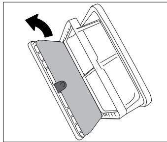 BEKO DPU8341X - Nettoyer le tiroir du filtré - 5