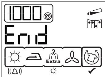 BEKO DPU8341X - Fin du programme - 1