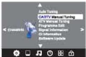 VC LT-24HA72UC - Syntonisation manuelle DTV (dvb-c) - 1