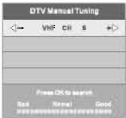 VC LT-24HA72UC - Syntonisation manuelle DTV (dvb-t) - 2