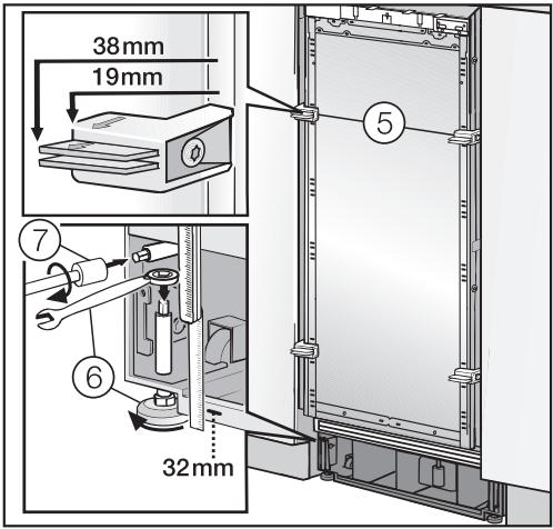 MIELE KWT1601VI - Ajuster l'appareil - 1