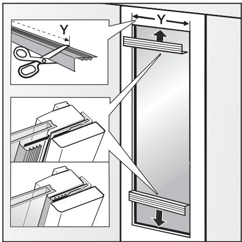 MIELE KWT1601VI - Fixer la protection de porte - 3