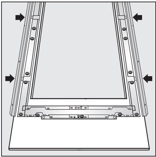 MIELE KWT1601VI - Fixer et ajuster le panneau de façade - 1